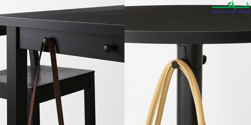 گیره نگهدارنده کیف و وسایل میزهای بار ایکیا